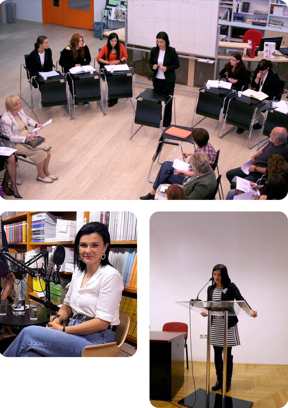 Aleksandra Šutalo - voditeljica edukacije i škole govorništva